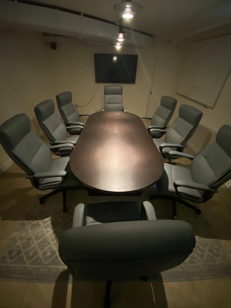 Fourte International Real Estate's Conference Room in Verona, New Jersey where real estate closings, settlements and depositions take place